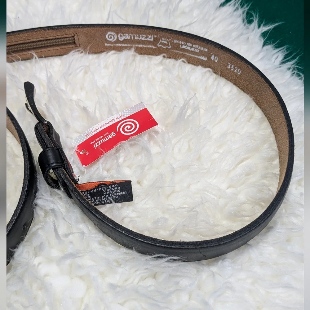 Black Leather Belt